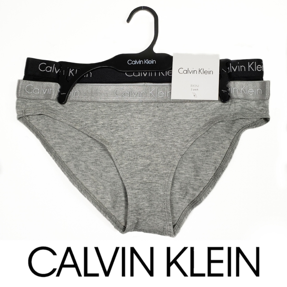 Calvin Klein Women's Bikini Underwear 2 Pack NWT Neutral